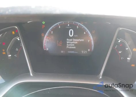 2019 Honda Civic Sport from USA, damaged, VIN 19XFC2F89KE030523